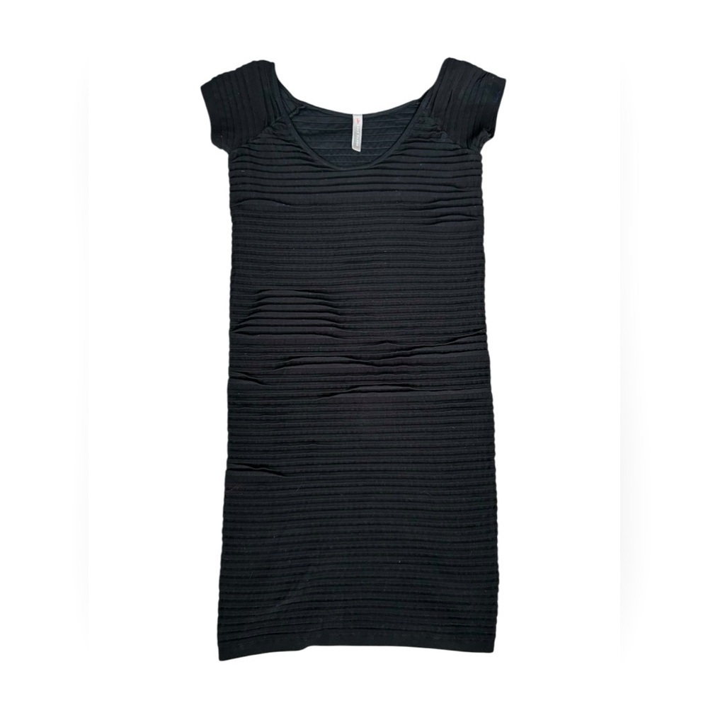 5/$25 Last Tango little black Bodycon mini dress labeled size M/L fits small
